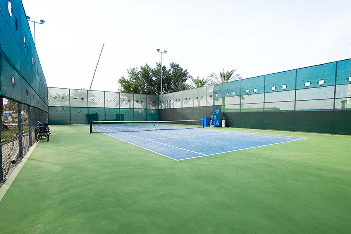 Tennis Court Setup & Maintenance